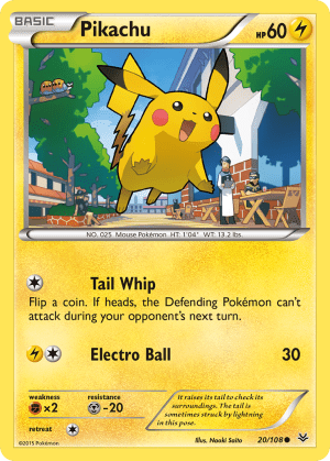 Pikachu (Reverse Holofoil)