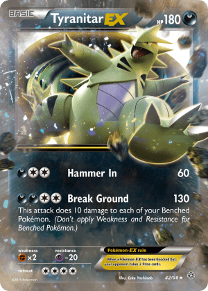 Tyranitar-EX (Holofoil)