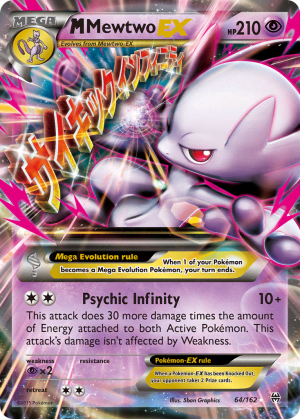 M Mewtwo-EX (Jumbo)