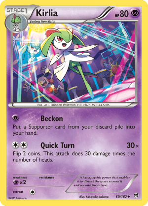 Kirlia (Reverse Holofoil)