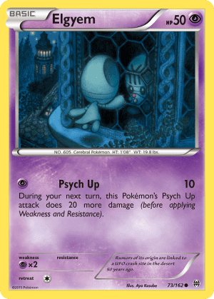 Elgyem (Reverse Holofoil)
