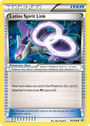 Latios Spirit Link (Reverse Holofoil)