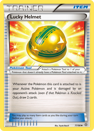 Lucky Helmet (Reverse Holofoil)