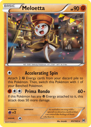 Meloetta (Holofoil)