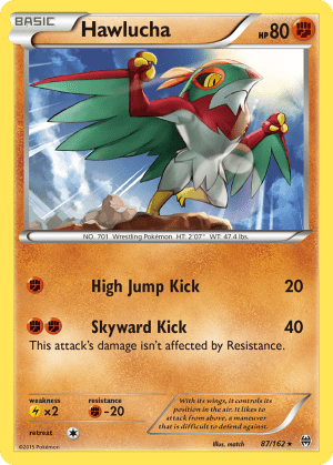 Hawlucha (Reverse Holofoil)
