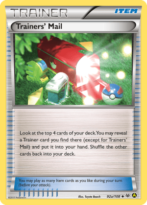 Trainers' Mail (Reverse Holofoil)