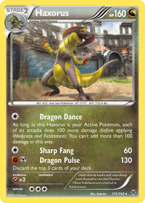 Haxorus (Reverse Holofoil)