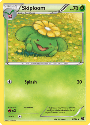 Skiploom (Reverse Holofoil)