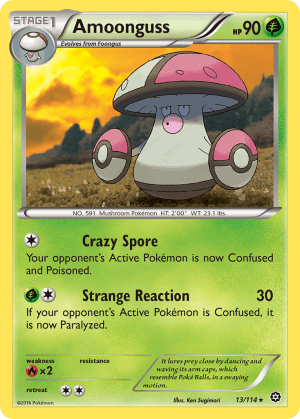 Amoonguss (Reverse Holofoil)