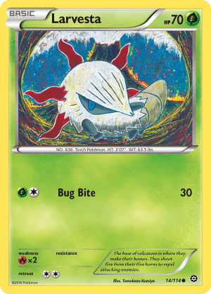 Larvesta (Reverse Holofoil)
