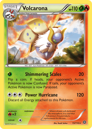Volcarona (Reverse Holofoil)