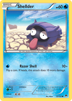 Shellder (Reverse Holofoil)