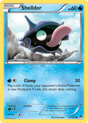 Shellder (Reverse Holofoil)