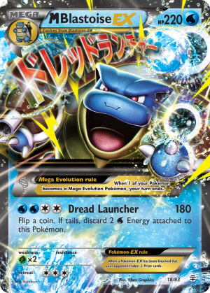 M Blastoise-EX (Holofoil)