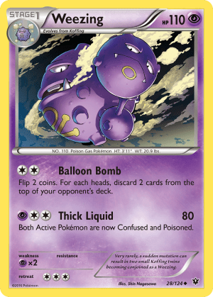 Weezing (Reverse Holofoil)