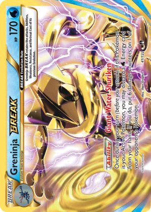 Greninja BREAK (Holofoil)