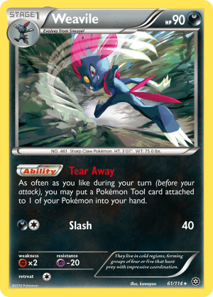 Weavile (Reverse Holofoil)