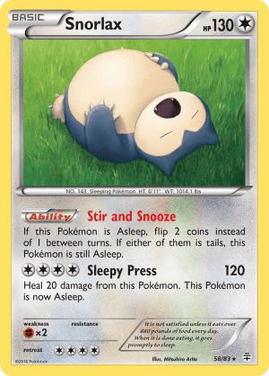 Snorlax (Reverse Holofoil)