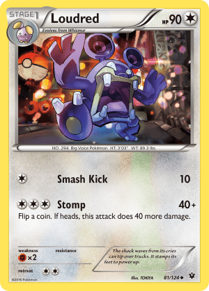 Loudred (Reverse Holofoil)
