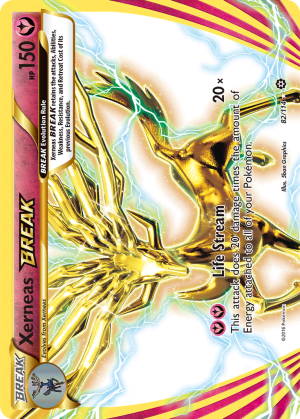 Xerneas BREAK (Holofoil)