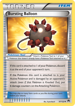 Bursting Balloon (Reverse Holofoil)