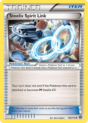Steelix Spirit Link (Reverse Holofoil)