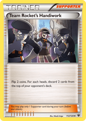 Team Rocket's Handiwork (Reverse Holofoil)