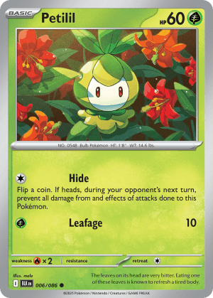 Petilil (Master Ball Reverse Holofoil)