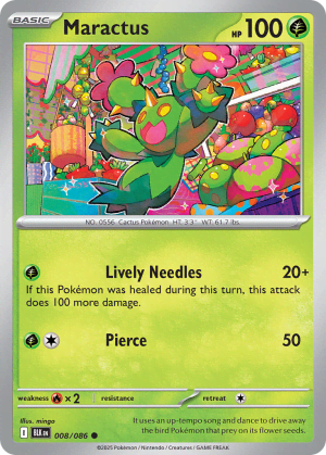 Maractus (Poke Ball Reverse Holofoil)