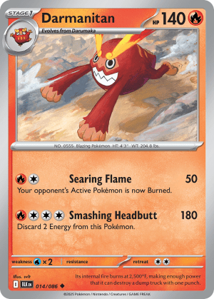 Darmanitan (Master Ball Reverse Holofoil)