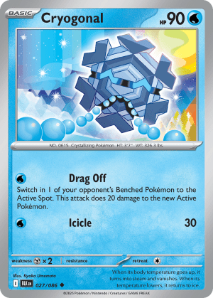 Cryogonal (Poke Ball Reverse Holofoil)