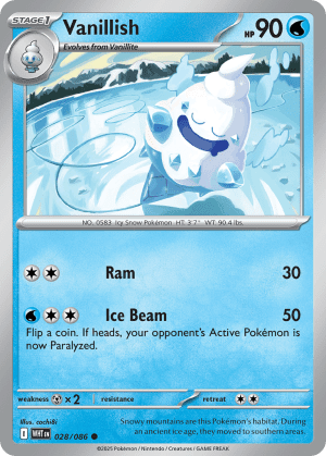 Vanillish (Reverse Holofoil)