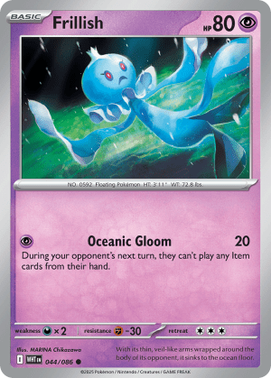 Frillish (Master Ball Reverse Holofoil)
