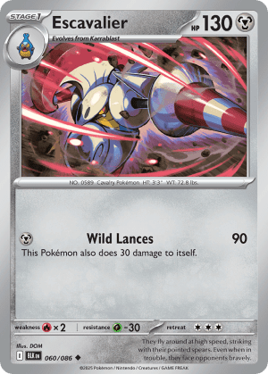 Escavalier (Reverse Holofoil)