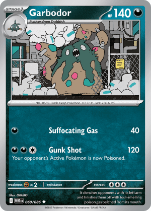 Garbodor (Master Ball Reverse Holofoil)