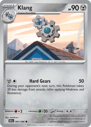 Klang (Poke Ball Reverse Holofoil)