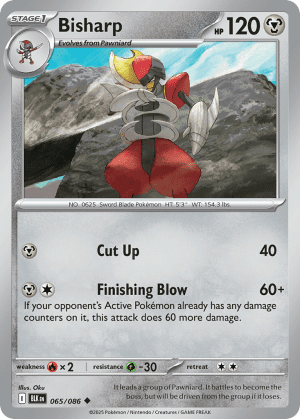 Bisharp (Poke Ball Reverse Holofoil)