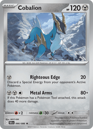 Cobalion (Reverse Holofoil)