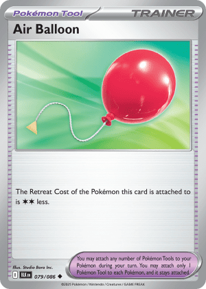 Air Balloon (Reverse Holofoil)