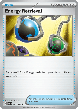 Energy Retrieval (Reverse Holofoil)