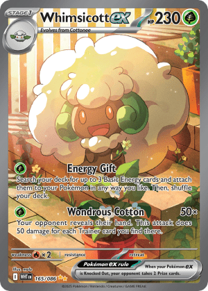 Whimsicott ex (Holofoil)