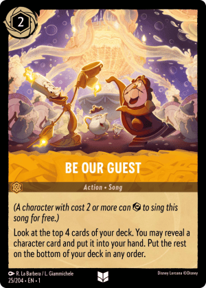 Be Our Guest (Cold Foil)