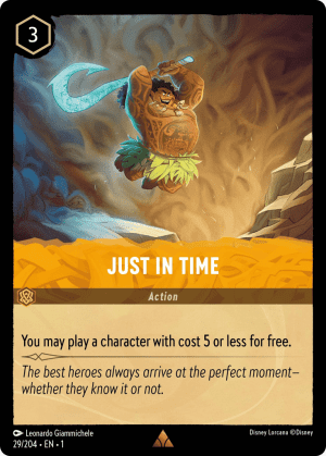 Just in Time (Cold Foil)
