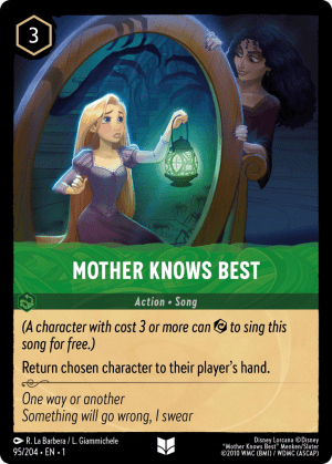 Mother Knows Best (Cold Foil)