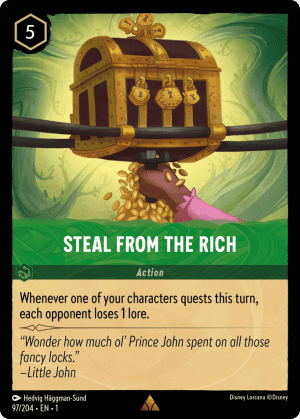 Steal from the Rich (Cold Foil)