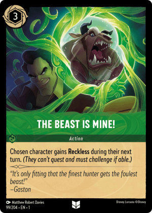 The Beast is Mine!