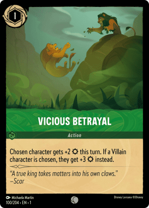 Vicious Betrayal (Cold Foil)
