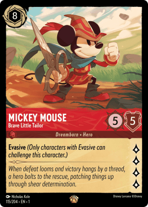 Mickey Mouse (Cold Foil)