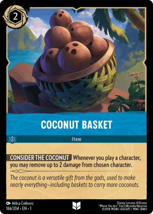 Coconut Basket (Cold Foil)