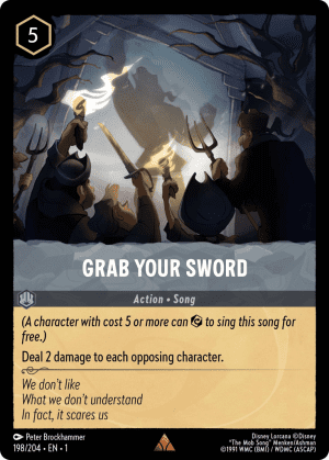 Grab Your Sword (Cold Foil)